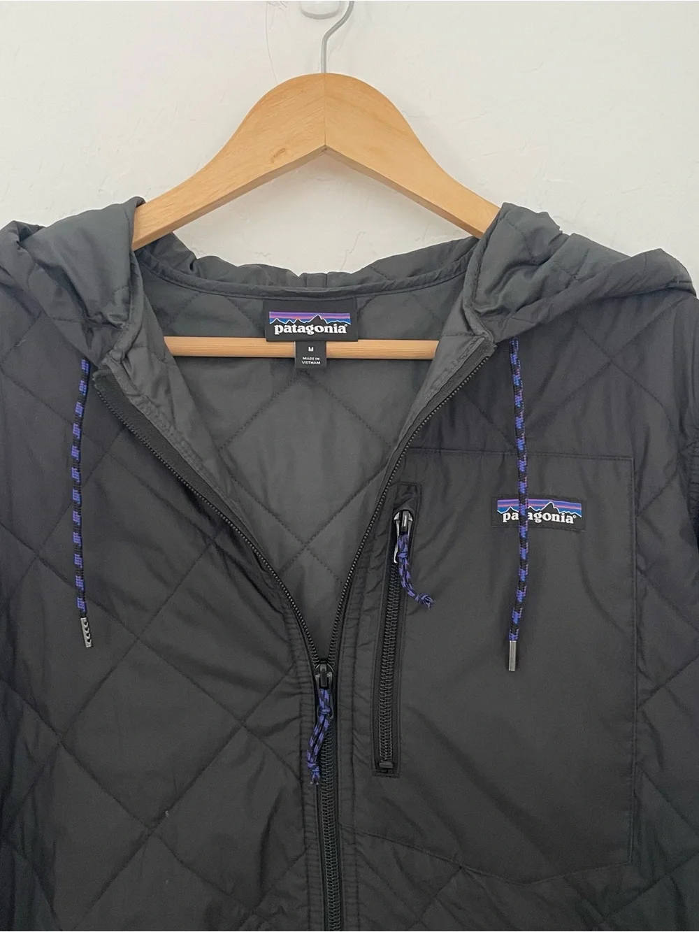 Patagonia diamond stitch